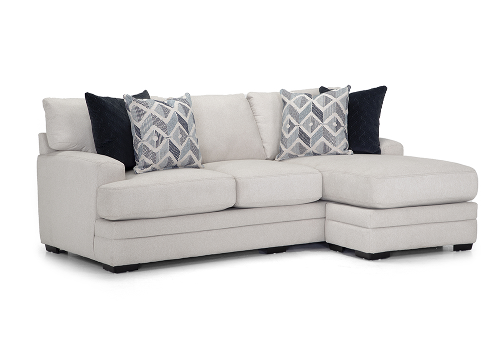 Picture of ZACKARY SHELL SOFA WITH CHAISE